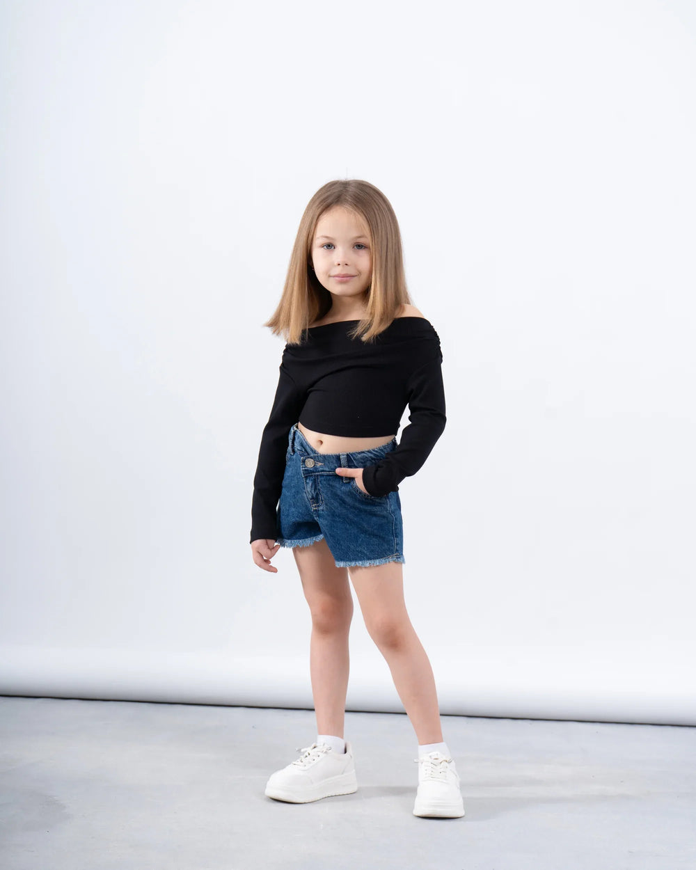 Draped Off-Shoulder Top - Venti