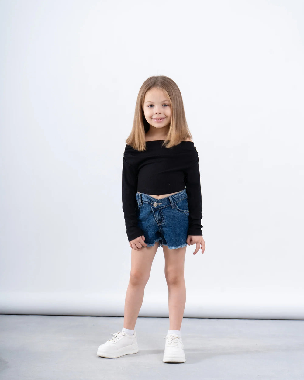 Draped Off-Shoulder Top - Venti