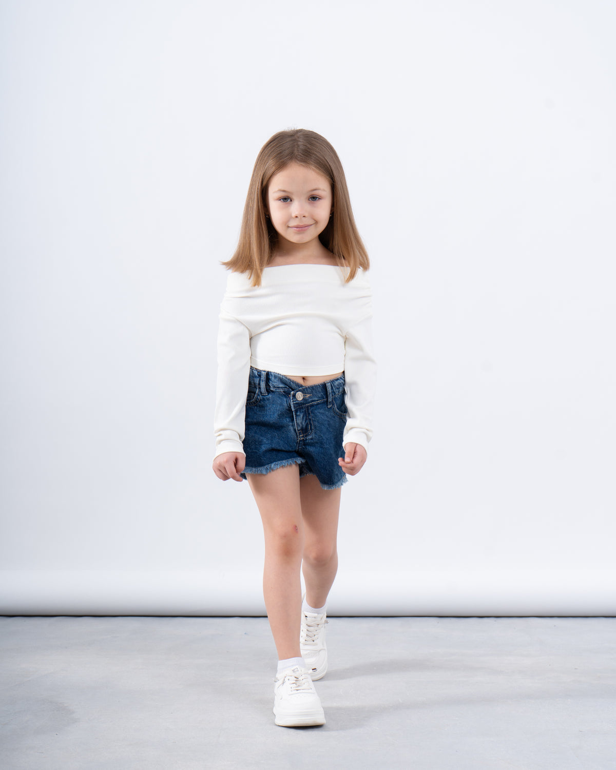 Draped Off-Shoulder Top