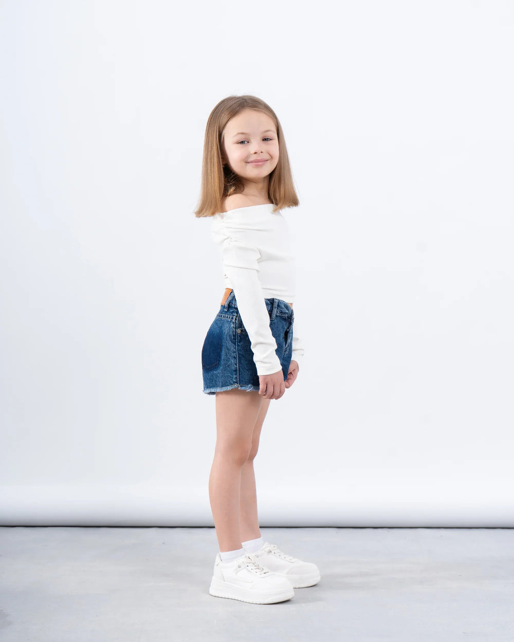 Draped Off-Shoulder Top - Venti