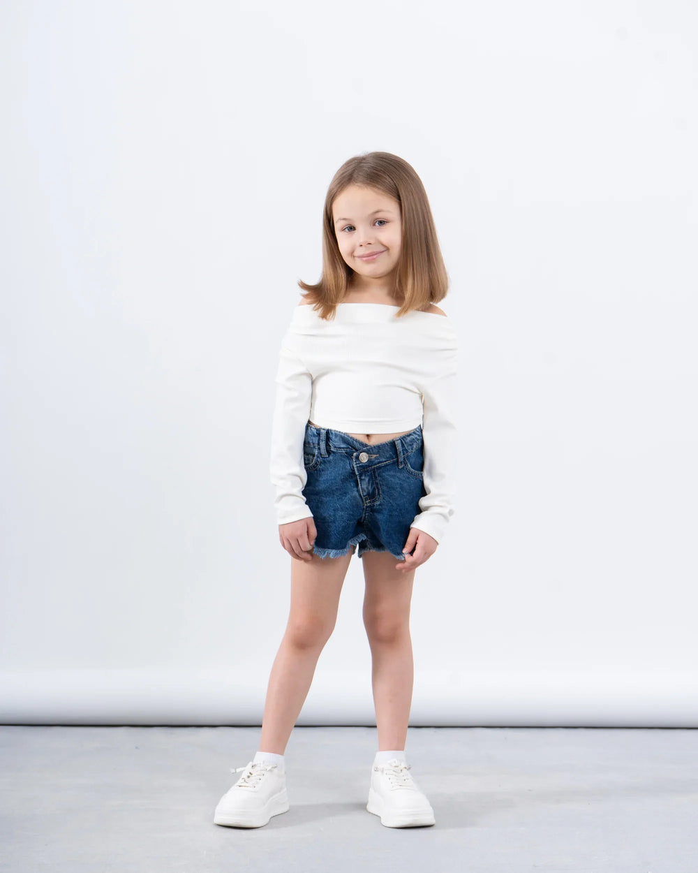Draped Off-Shoulder Top - Venti
