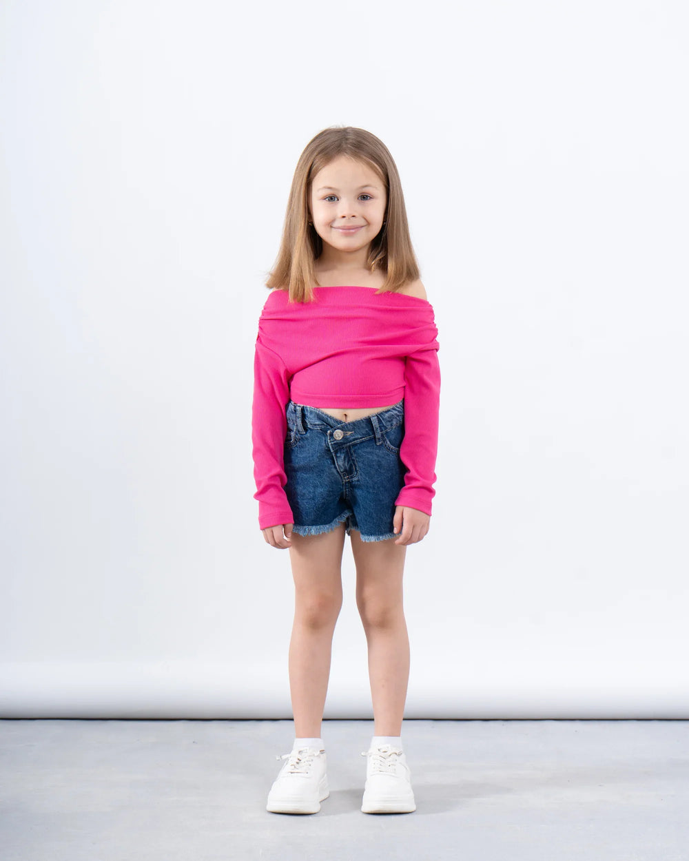 Draped Off-Shoulder Top - Venti