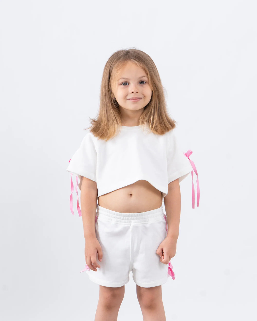 Ribbon-Detail Sporty Shorts - Venti