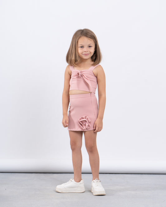 Bow Front Crop Top
