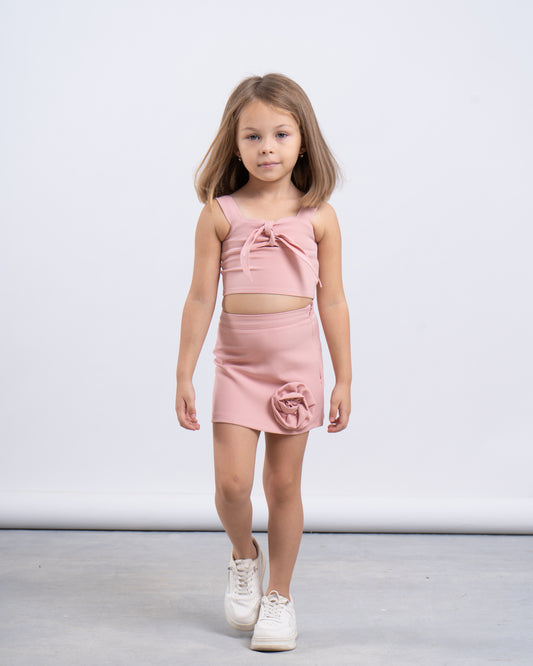 Bow Front Crop Top