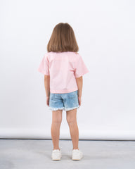 Button-Up Shirt With Embroidered Shoulders