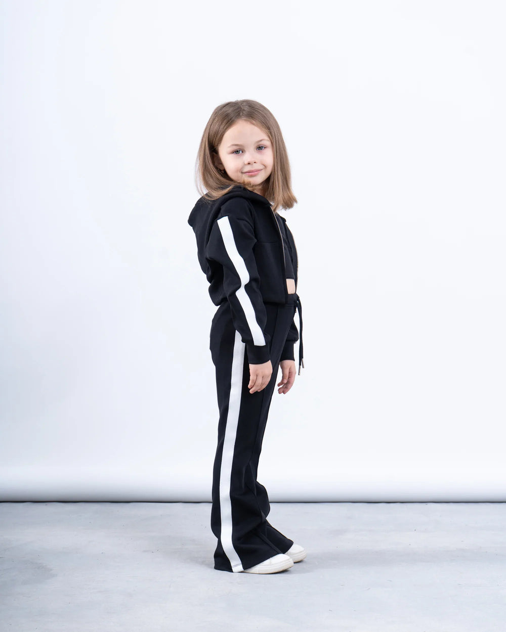 Stripe Zip-Up Hoodie - Venti