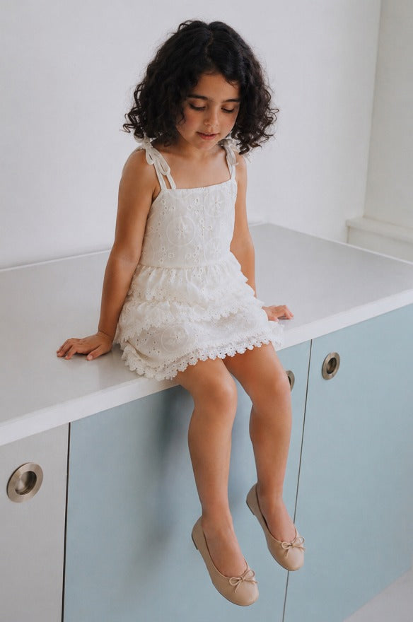 Layered Ruffle Dress