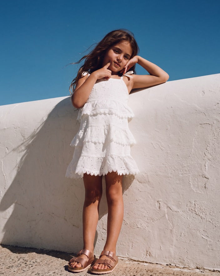 Layered Ruffle Dress