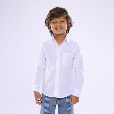 Venti Basic Shirt With one Pocket For Boys 412101